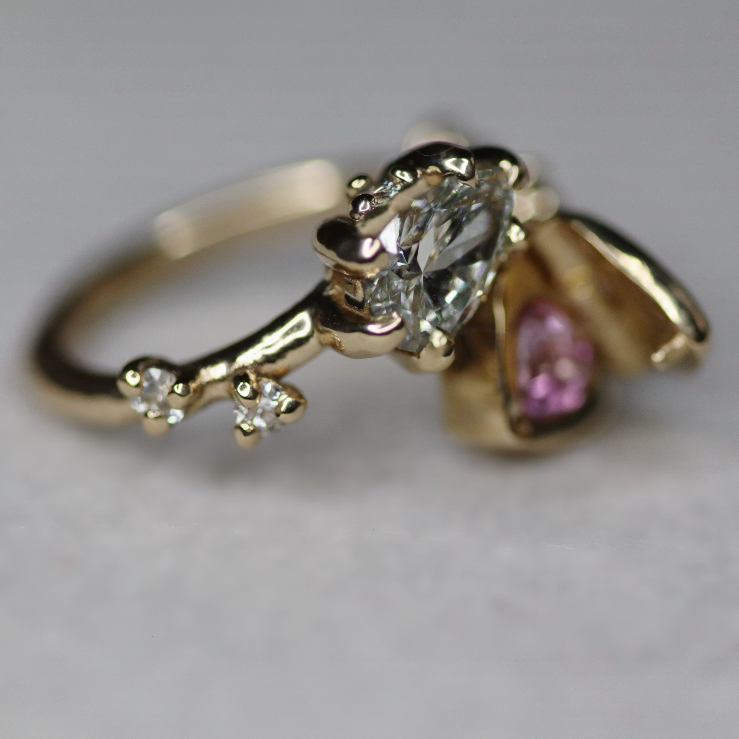 Toi et moi locket ring