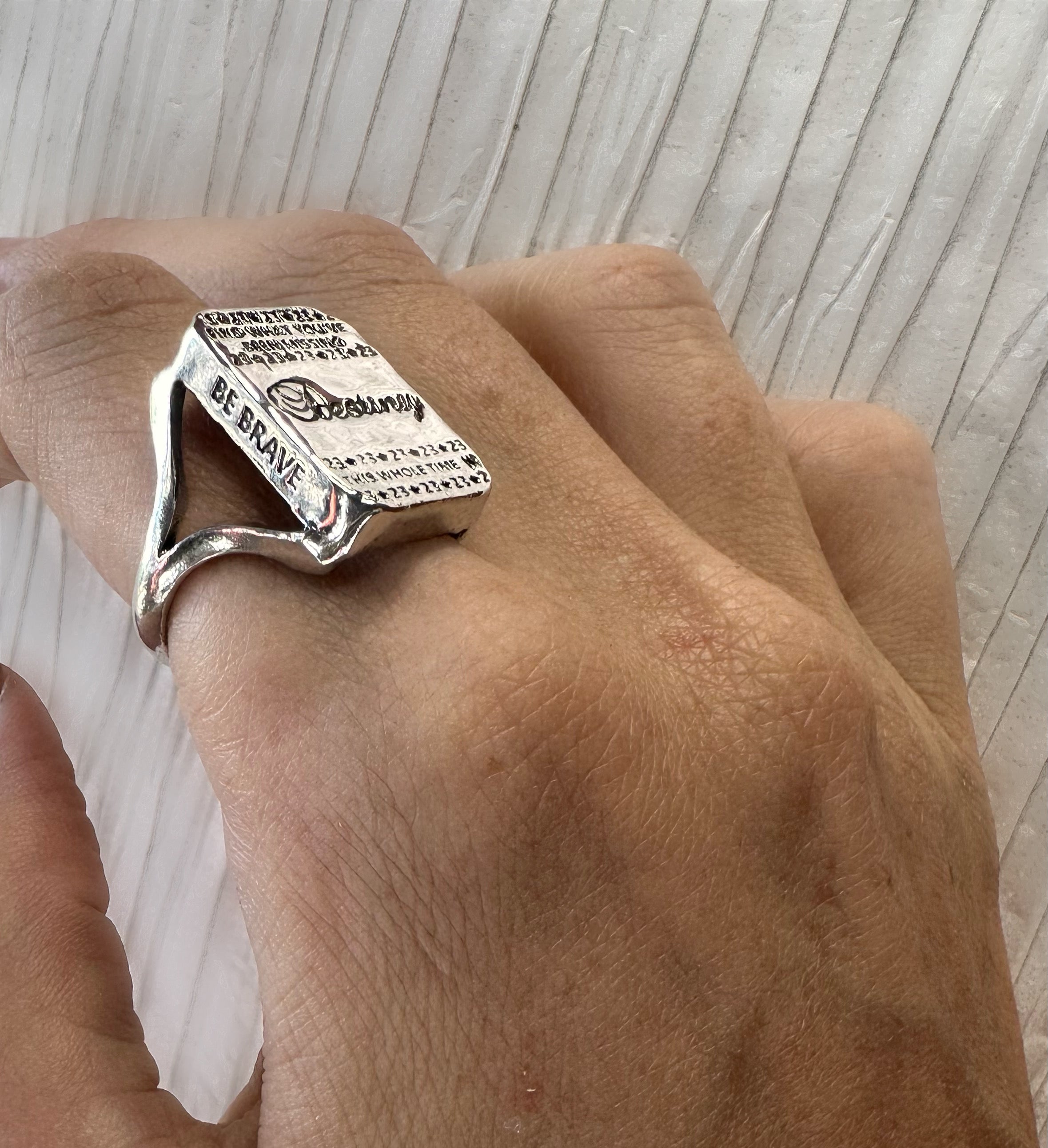 Destiny tablet ring