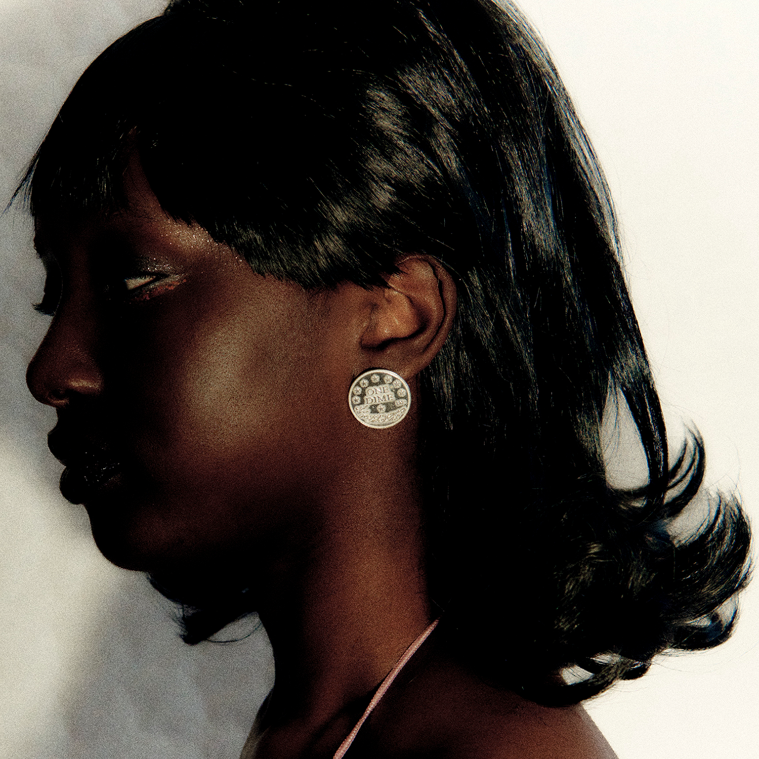 Dime Stud Earrings