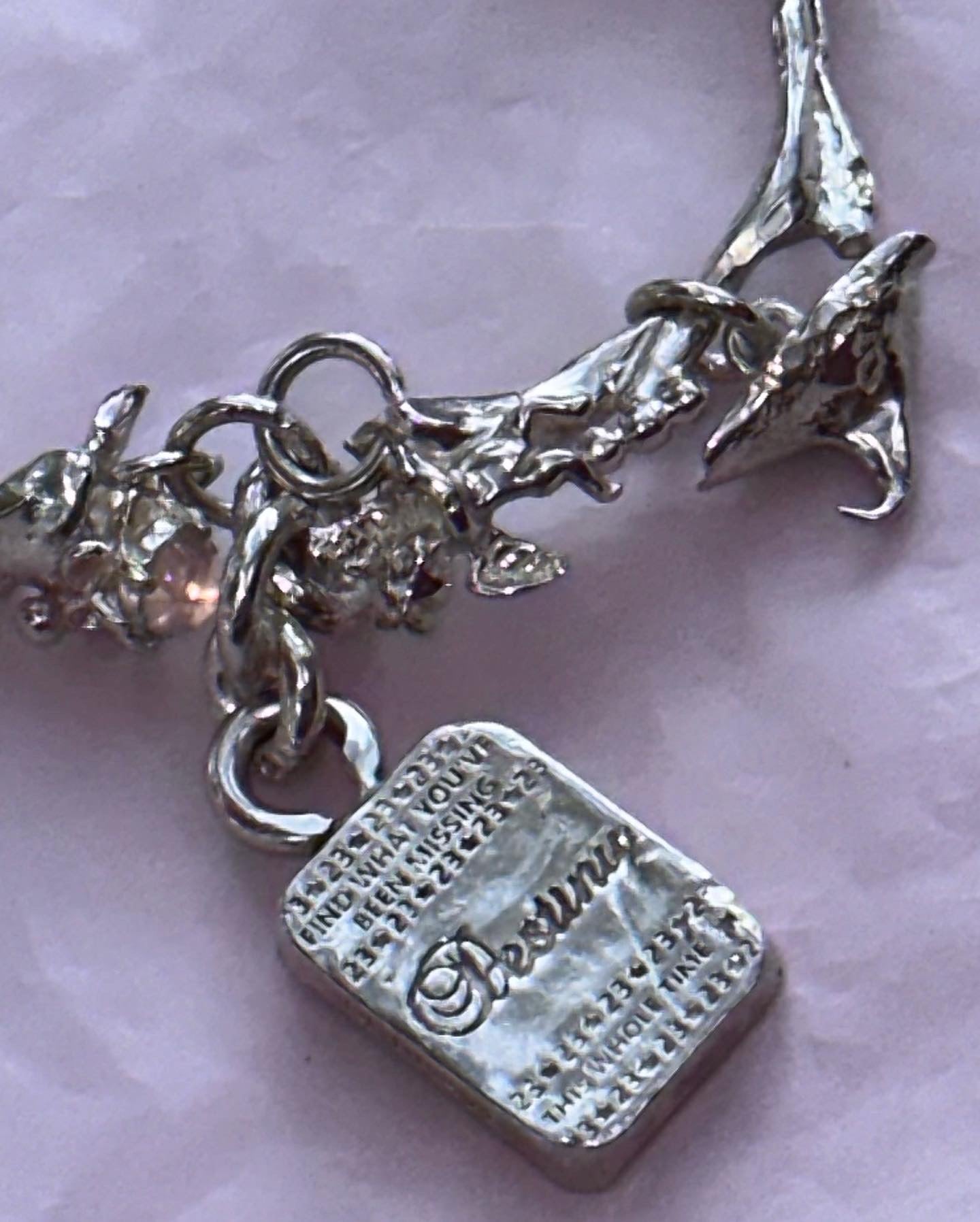 Destiny tablet charm bracelet