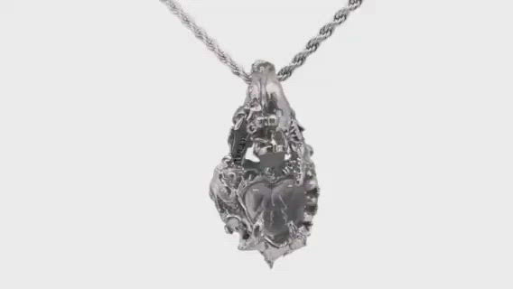 Fossil locket lace